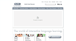 Desktop Screenshot of berlitz-virtual-classroom.eu